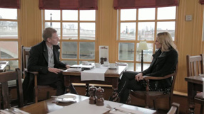 Patrick Kielty and Gabby Logan 