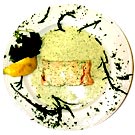 Salmon in watercress sauce