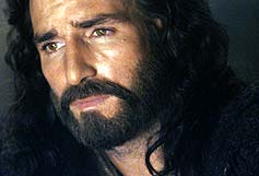 Image: Jim Caviezel plays Jesus in a scene from The Passion of The Christ, a film by Mel Gibson. Photo credit: Philippe Antonello