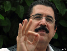 Manuel Zelaya, presidente depuesto de Honduras