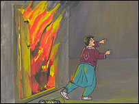 بختیار فریاد می زند