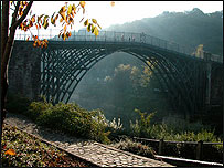 Ironbridge's iron bridge