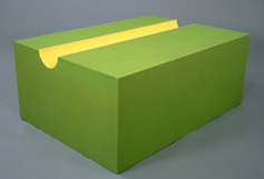 Untitled 1964 by Donald Judd. By permission of The Helman Collection ARTS© 2004 Judd Foundation/ Licensed by VAGA, New York/DACS, London 