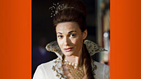Lady Catrina (Sarah Parish) settles into Camelot