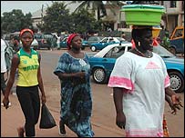 População em Bissau