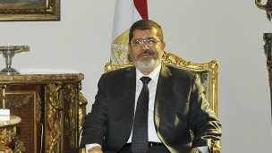 الرئيس المصري محمد مرسي