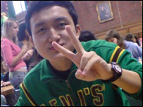 在剑桥读书的赵阳