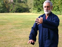 Man in martial arts pose © iStockphoto/Rick Donovan