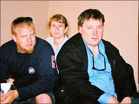 People in a hotel room 470