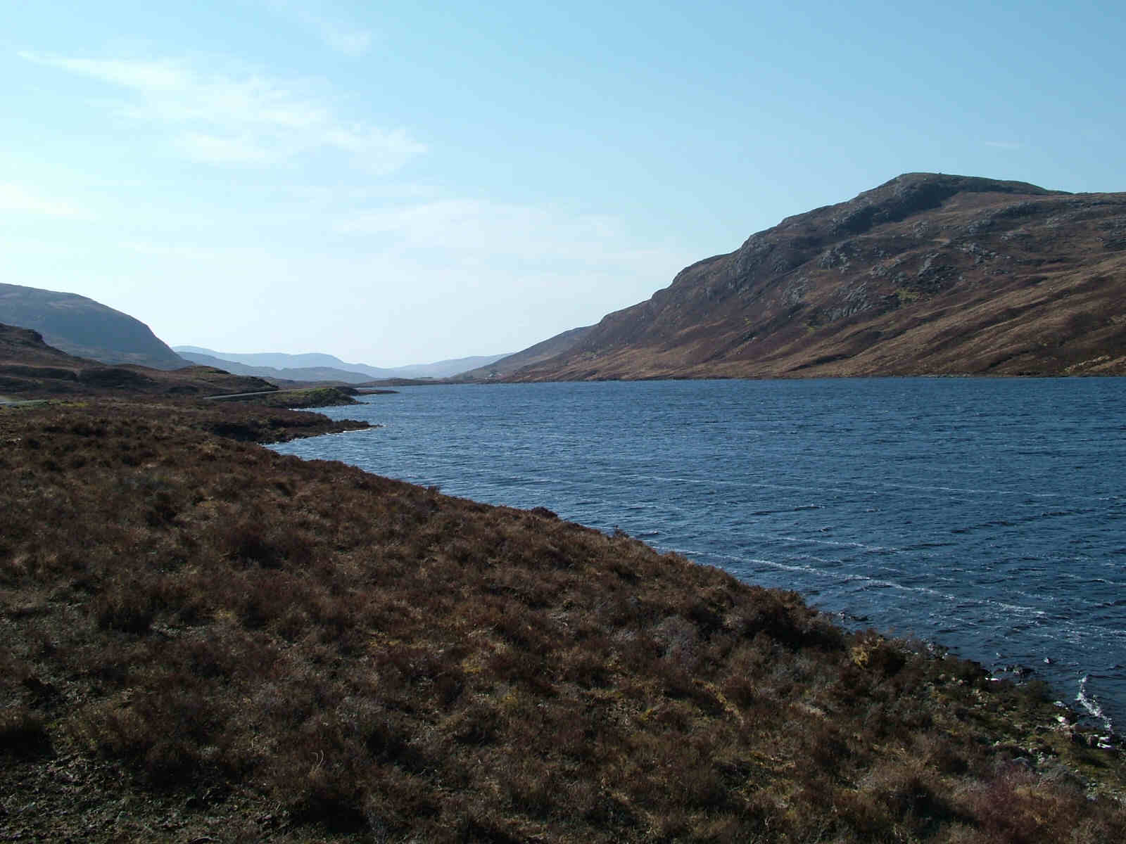 Mullach Mhalasgair at Loch Sgiobacleit just east of Seaforth Head