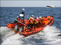 Sunderland RNLI's lifeboat Wolseley. Photo: RNLI