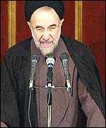 محمد خاتمی رييس جمهوری 