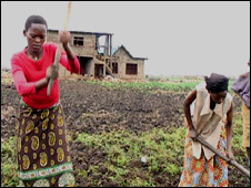 Agricultores no Burundi