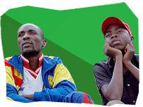 African football supporters