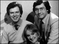 John Mundy, Diana Mather and Phil Sayer in 1983