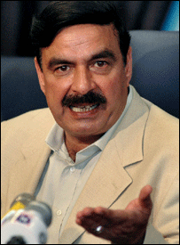 وزیرِاطلاعات شیخ رشید