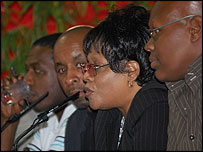 The panel discuss the issues 