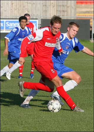 Carl Heggs Redditch United v Stalybridge Celtic