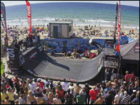 The Surf Village at The Boardmasters