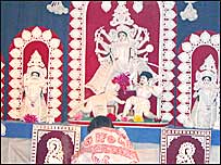 पेरिस में दुर्गा पूजा