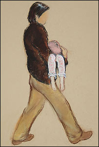 retrato falado de suposto raptor de Madeleine