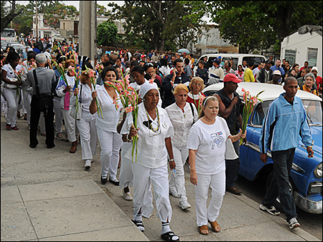 Protesta de las Damas de Blanco