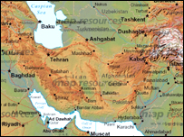 Іран - географія контрабанди українських ракет