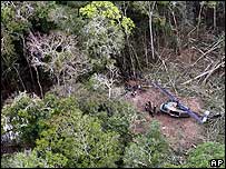 Restos do Boeing 737