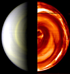 Venus South Pole as seen by Venus Express
