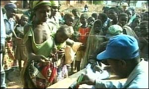 Lidé v jižní Africe jsou odkázáni na potravinovou pomoc