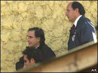 Augusto Pinochet Hiriart, filho do general chileno Augusto Pinochet (no centro da foto)