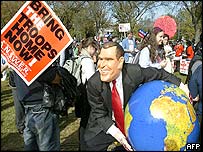 واشنگٹن مظاہرہ