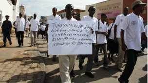 Abanyamakuru mu myigaragambyo