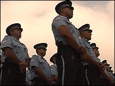 Monterrey México policías