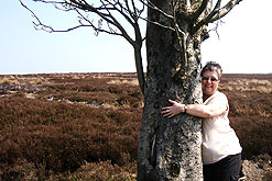 Liz Paterson and her favourite tree