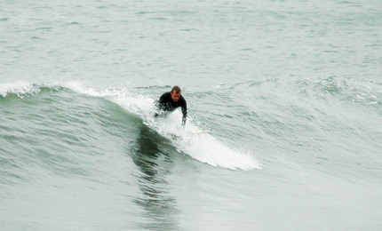 Pics 6 - 9. Wave not playin ball, Jay gets it all right, only for the wave to close out and bury him. N Donegal, June 06, pic: Shimmy
