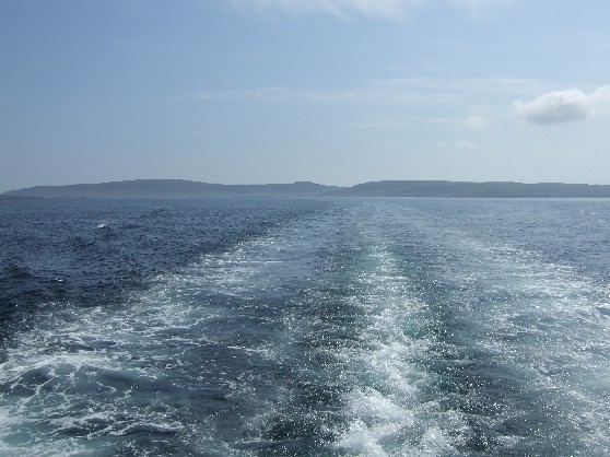 Sailing away fae Fetlar