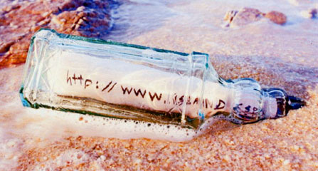 Sheep with a lighthouse in the background