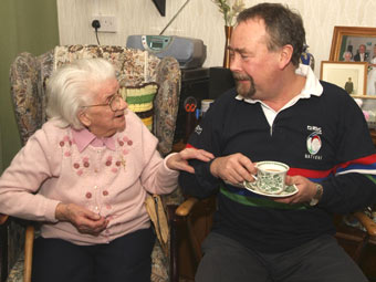 May Wheway a Frank Hennessy