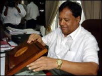 Finance Minister Amunugama