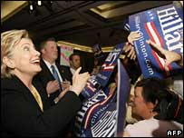 Hilary Clinton in Florida, 29 Jan 2008