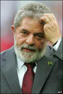 O presidente Luiz inácio Lula da Silva 