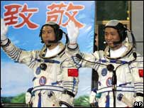 Çinli astronotlar