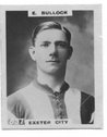 Eli Bullock playing ffotball for Exeter City 1921