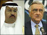 Ghazi Yawer e Adnan Pachachi