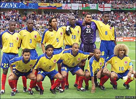Colombia, World Cup 1998