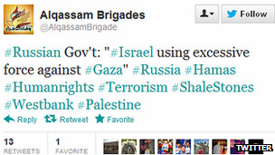 Twitter Hamas | Foto: Twitter