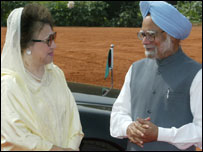 ख़ालिदा ज़िया और मनमोहन सिंह