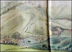 Watercolour of Donnington Castle c. 1800