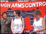 INNATE demonstration opposing NI involvement in missile production and the arms trade